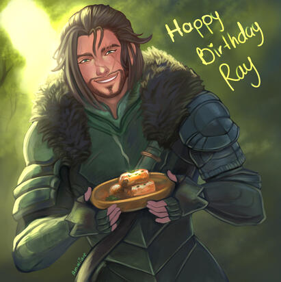 Ray&#39;s bday card